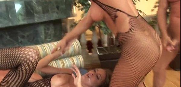  Angelica Lain and Sandra Romain enjoy hardcore anal sex